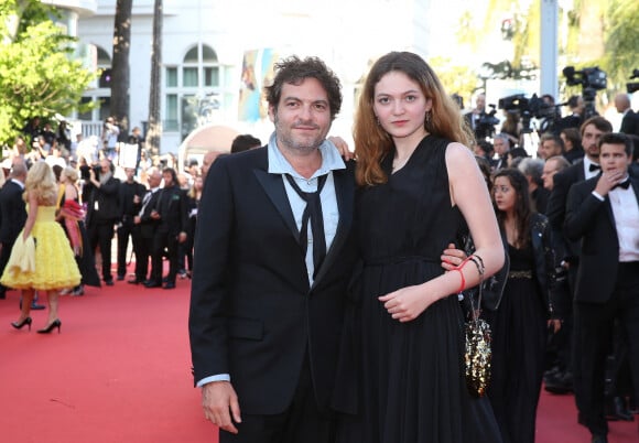 Le chanteur M (Matthieu Chedid) et sa fille Billie - Montée des marches du film "Les Filles du Soleil" lors du 71e Festival de Cannes. © Borde-Jacovides-Moreau/Bestimage