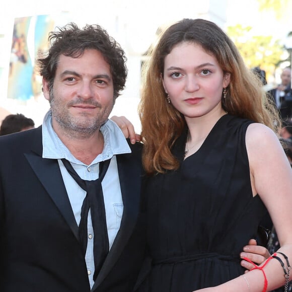 Le chanteur M (Matthieu Chedid) et sa fille Billie - Montée des marches du film "Les Filles du Soleil" lors du 71e Festival de Cannes. © Borde-Jacovides-Moreau/Bestimage