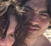 Billie et son petit-ami Zacharie sur Instagram. le 10 juillet 2021.