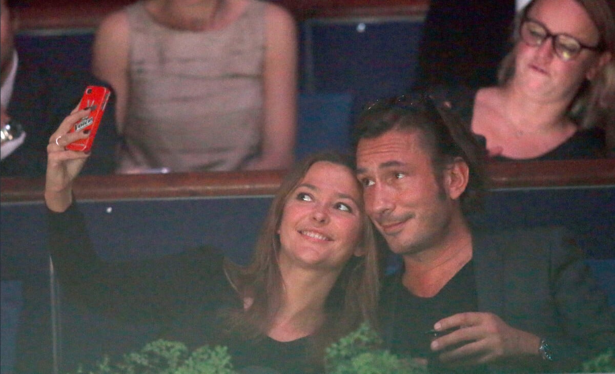 Photo : Sandrine Quetier et son nouveau compagnon Sébastien Goales
