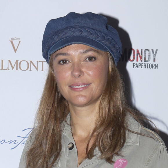 Sandrine Quétier - Photocall de la 6ème édition du cocktail "A Claudine" au profit de l'association "RoseUp" au restaurant "Mon Paris !" à Paris. © Christophe Clovis / Bestimage