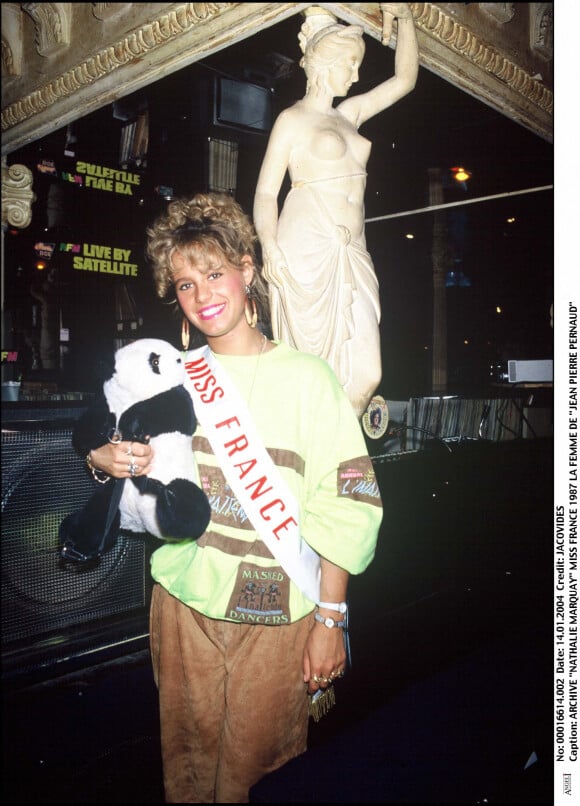 Nathalie Marquay, ancienne Miss France 1987 - Archives