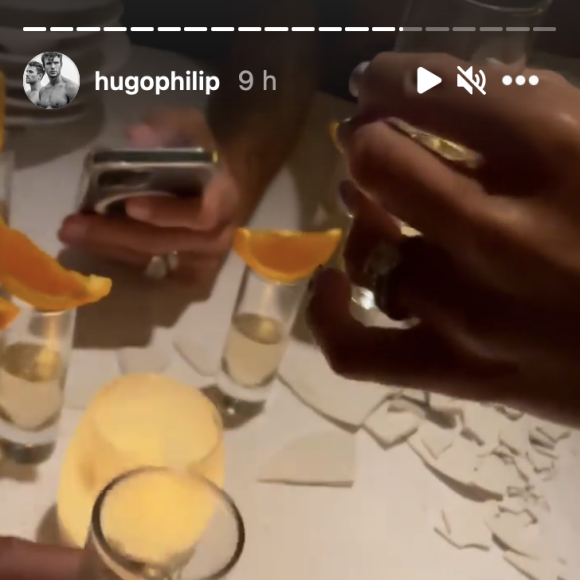 Caroline Receveur et Hugo Philip ont passé la soirée avec Matt Pokora et Christina Milian à Saint-Tropez - Instagram