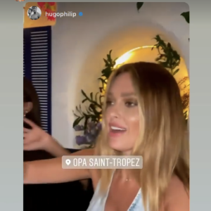 Caroline Receveur et Hugo Philip ont passé la soirée avec Matt Pokora et Christina Milian à Saint-Tropez - Instagram