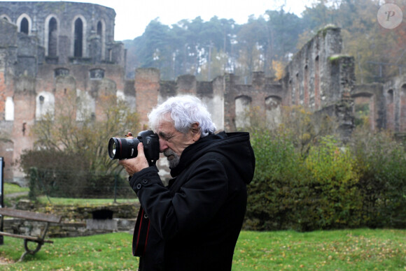 Exclusif - Rendez-vous avec le photographe Daniel Angeli lors de son exposition en hommage à Johnny Hallyday en l'abbaye de Villers la Ville en Belgique, qui se tiendra jusqu'au 1er mars 2020. © Daniel Angeli / Bestimage
