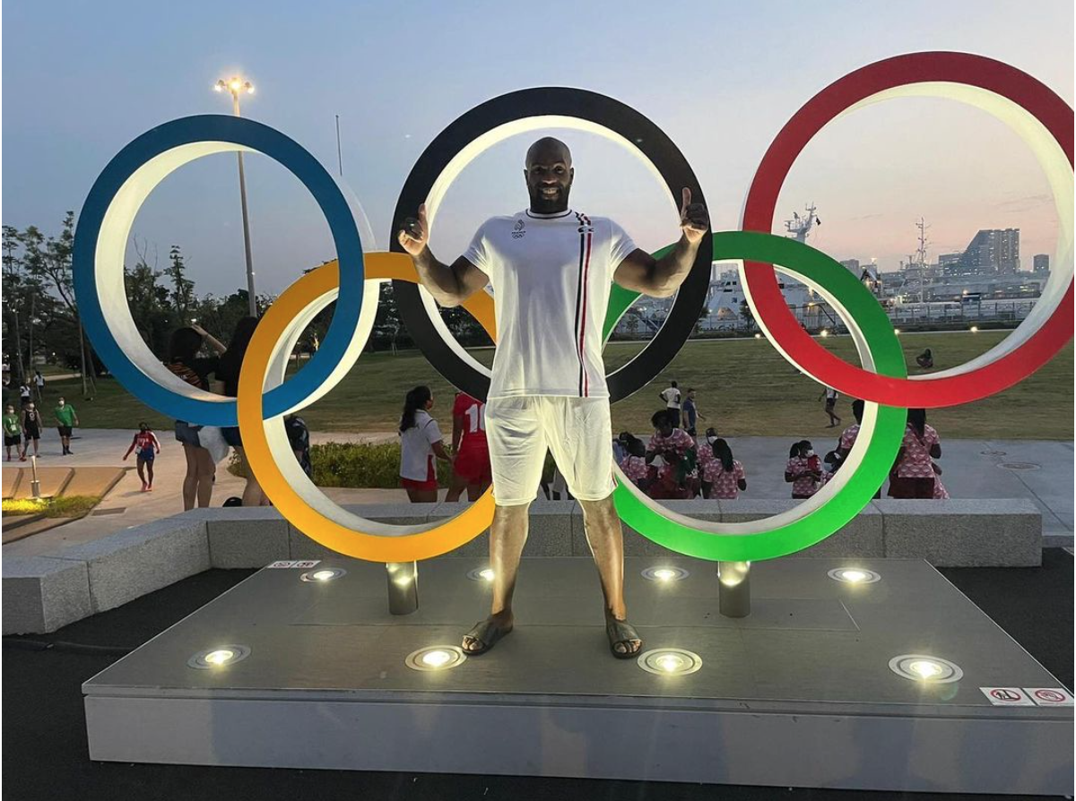 Photo Teddy Riner aux Jeux Olympiques de Tokyo. Juillet 2021