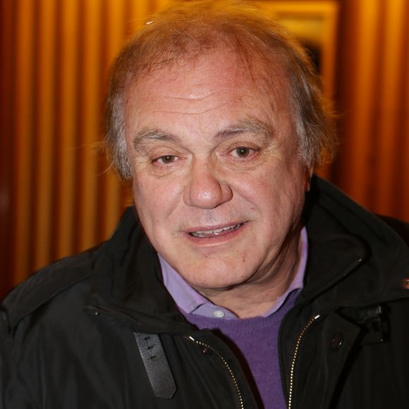 Laurent Cabrol au concert de soutien aux otages Francais Didier Francois et Edouard Elias retenus en Syrie aux Folies Bergeres à Paris le 6 novembre 2013.