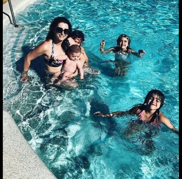 La famille Pellissard sur Instagram. Le 18 juillet 2021.