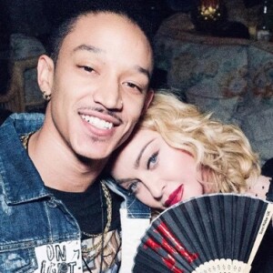 Madonna et son petit ami Ahlamalik Williams sur Instagram.