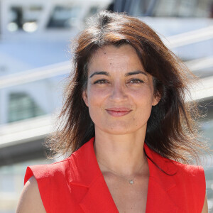 Fanny Gilles pour la série télévisée "Sam" au photocall du quatrième jour du festival international du film de La Rochelle, France, le 15 septembre 2018. © Patrick Bernard/Bestimage 