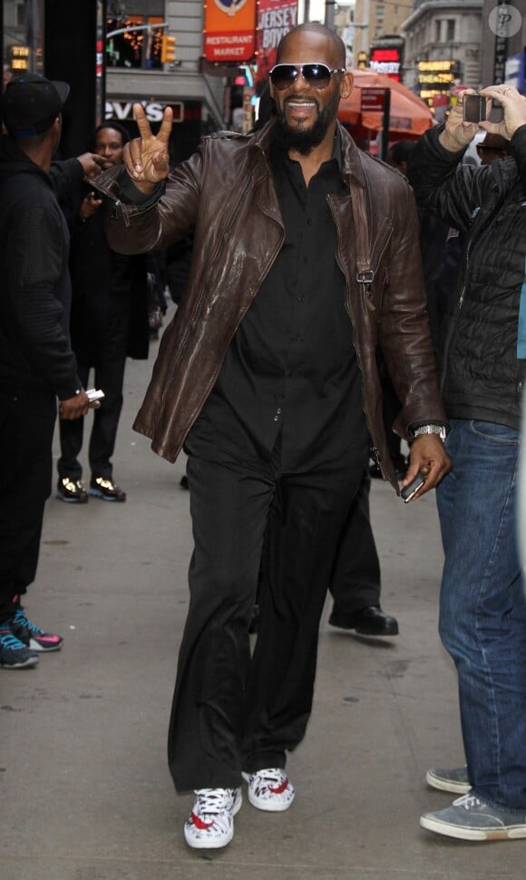 Le rappeur R. Kelly (Robert Sylvester Kelly) à New York.