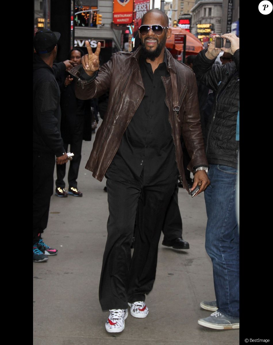 Le rappeur R. Kelly (Robert Sylvester Kelly) à New York.