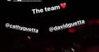 Elvis Guetta fait la fête avec ses parents, David et Cathy Guetta. Le 19 août 2021.