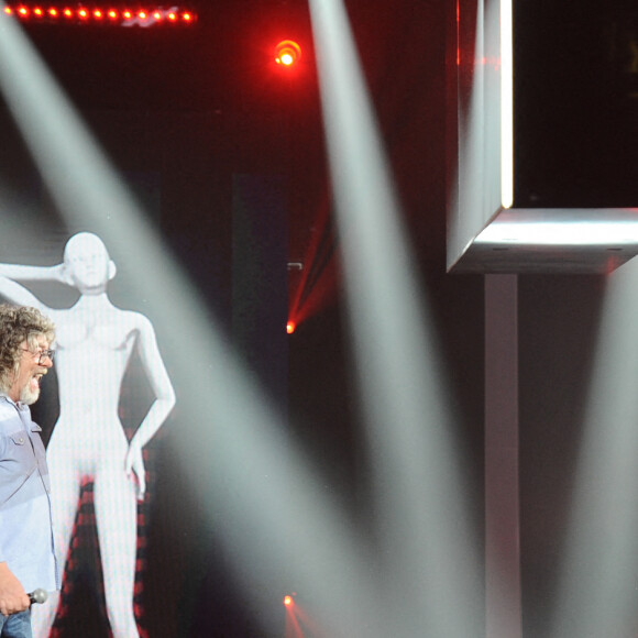 Exclusif - Marc Lavoine et son frère Francis Lavoine - Enregistrement de l'émission "Duos Mystères" à la Seine Musicale à Paris, diffusée le 20 août sur TF1. © Gaffiot-Moreau / Bestimage