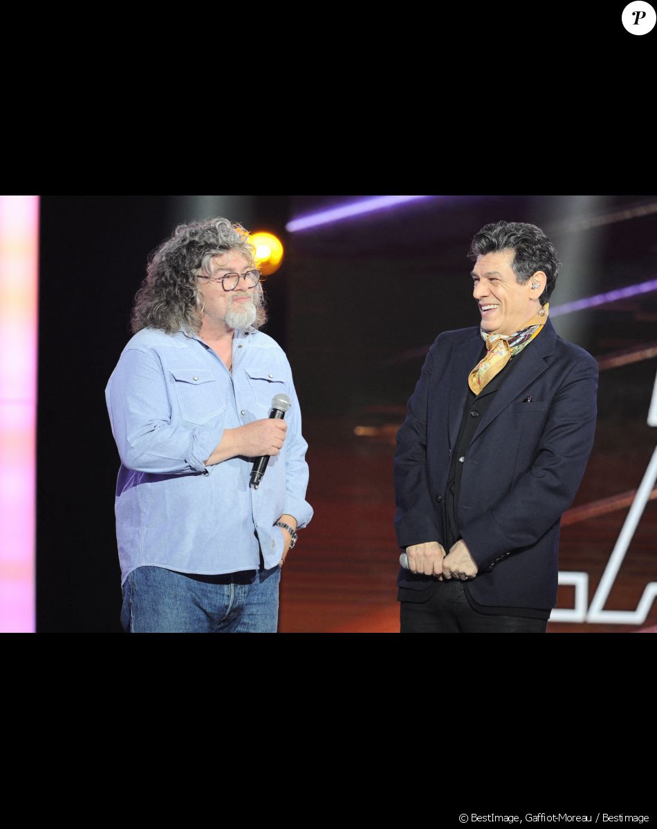 Exclusif - Marc Lavoine et son frère Francis Lavoine - Enregistrement de l'émission "Duos Mystères" à la Seine Musicale à Paris, diffusée le 20 août sur TF1. © Gaffiot-Moreau / Bestimage