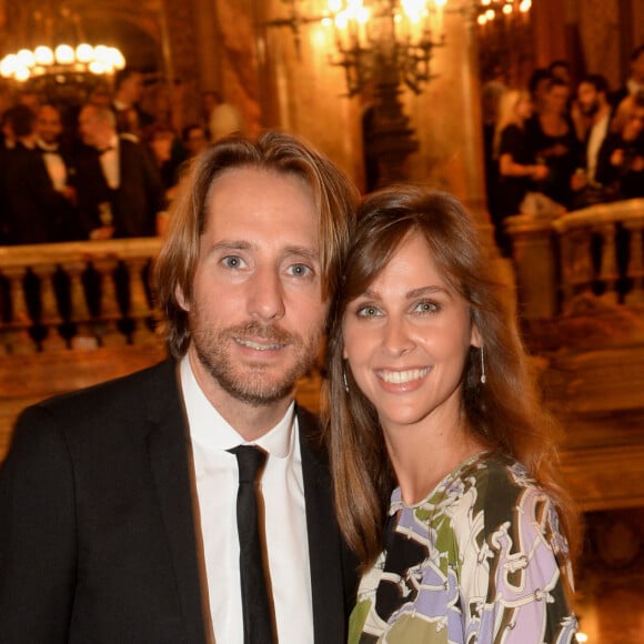 Ophélie Meunier et son mari Mathieu Vergne - Soirée du 70ème anniversaire de Longchamp à l'Opéra Garnier à Paris le 11 septembre 2018. © Rachid Bellak/Bestimage