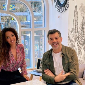 Emmanuelle Rivassoux et Stéphane Plaza sur Instagram. Le 29 juillet 2021.