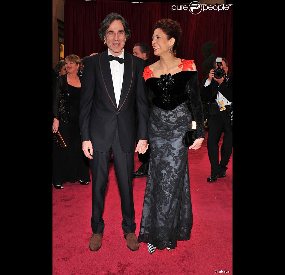 Daniel Day-lewis Les Femmes De Sa Vie Daniel Day-Lewis et Rebecca Miller à la cérémonie des Oscars 2008