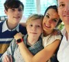 Tessy Antony de Nassau, ex-princesse de Luxembourg, en famille sur Instagram, décembre 2020.