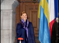 La ravissante Victoria de Suede : Radieuse et en couleurs... elle a mis le feu à Paris !