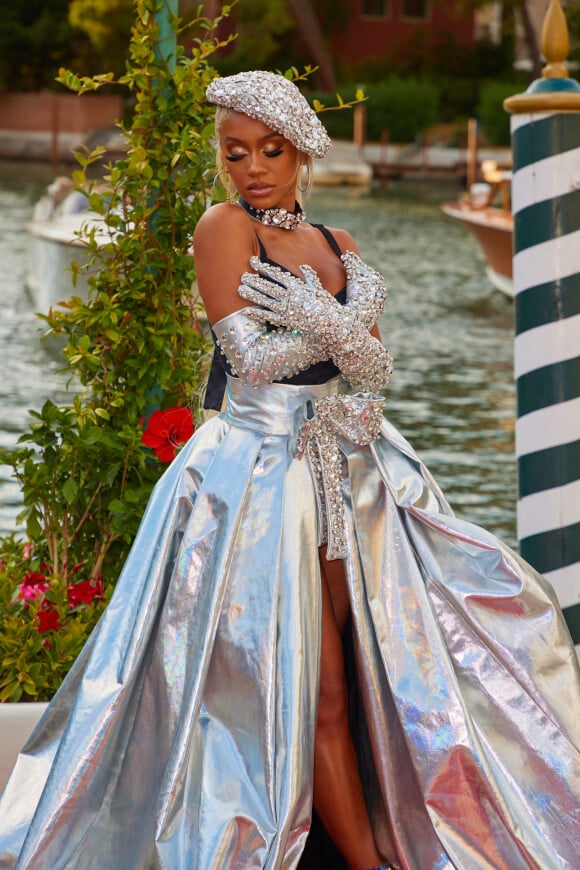 Saweetie (Diamonté Quiava Valentin Harper) - People à la sortie de l'événement Dolce & Gabbana à l'hôtel Excelsior à Venise. Le 29 août 2021