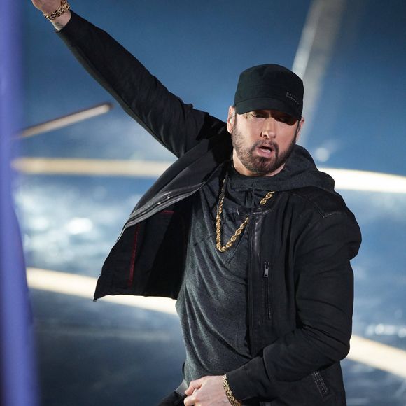 Eminem lors de la 92ème cérémonie des Oscars 2020 au Hollywood and Highland à Los Angeles. © AMPAS/Zuma Press/Bestimage