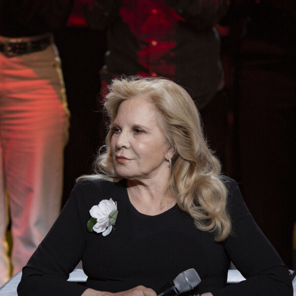 Exclusif - Sylvie Vartan - Hommage à Charles Aznavour lors de l'émission "Monsieur Aznavour", diffusée sur C8. Le 3 octobre 2019 © Jack Tribeca / Bestimage