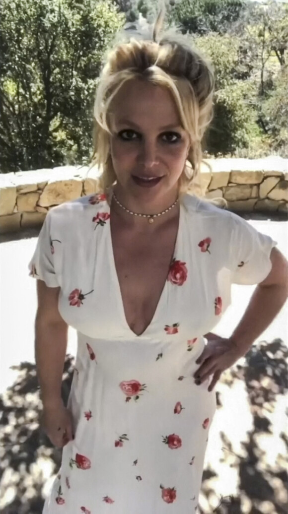 Photos de Britney Spears sur les réseaux sociaux. Los Angeles.