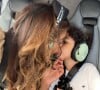 Cora Gauthier, la compagne de Karim Benzema, a publié des photos de vacances avec leur fils Ibrahim sur sa page Instagram le 5 septembre 2021.