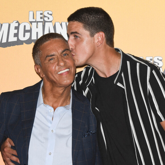 Samy Naceri et son fils Julian Naceri - Avant-première du film "Les Méchants" au Grand Rex à Paris. © Coadic Guirec/Bestimage