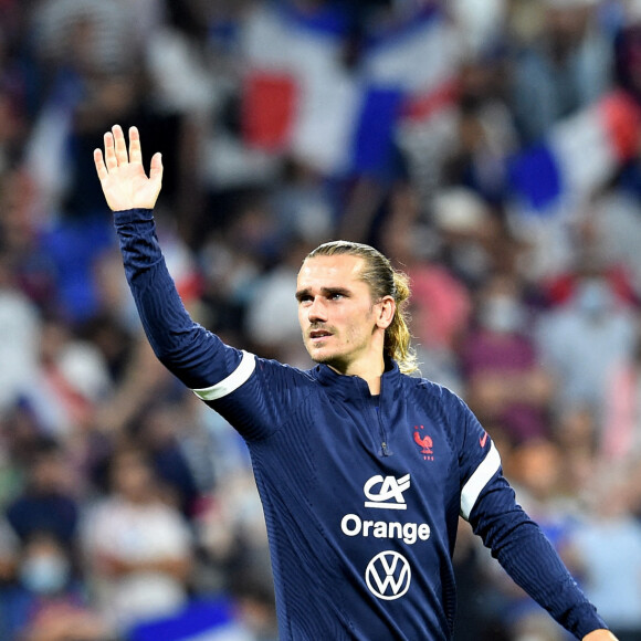 Antoine Griezmann (france) - Match de football : Eliminatoires coupe du monde 2022 : La France bat la Finlande 2-0 à Lyon le 7 septembre 2021. © Frédéric Chambert/Panoramic/Bestimage