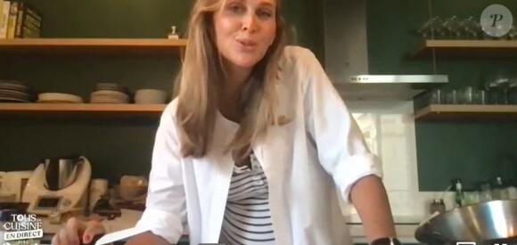 Ophélie Meunier dans "Tous en cuisine", le 8 septembre 2021, sur M6