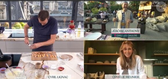 Ophélie Meunier dans "Tous en cuisine", le 8 septembre 2021, sur M6