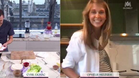 Ophélie Meunier dans "Tous en cuisine", sur M6