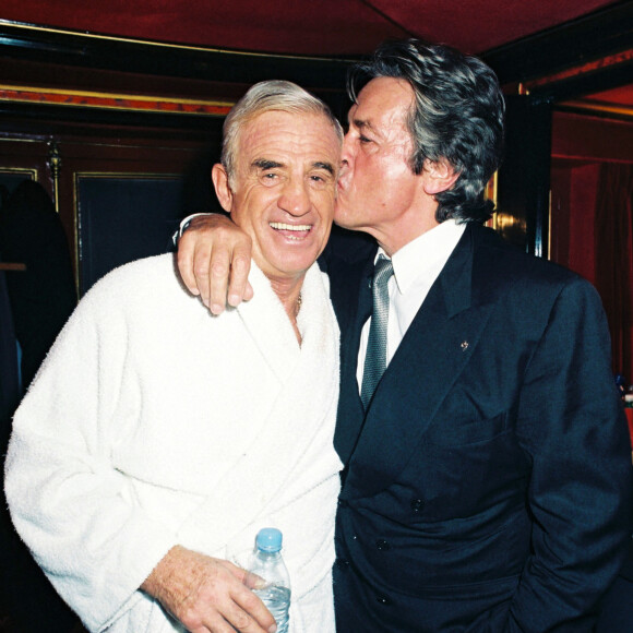 Jean-Paul Belmondo et Alain Delon.
