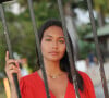 Exclusif - Rendez-vous avec Vaimalama Chaves (Miss France 2019) à Sainte-Anne en Martinique. Le 30 mai 2021 © Veeren / Bestimage 