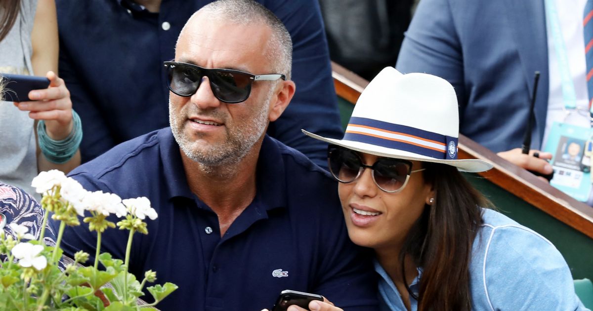 Amel Bent Et Son Mari Patrick Antonelli Dans Les Tribunes Des Internationaux De Tennis De Roland