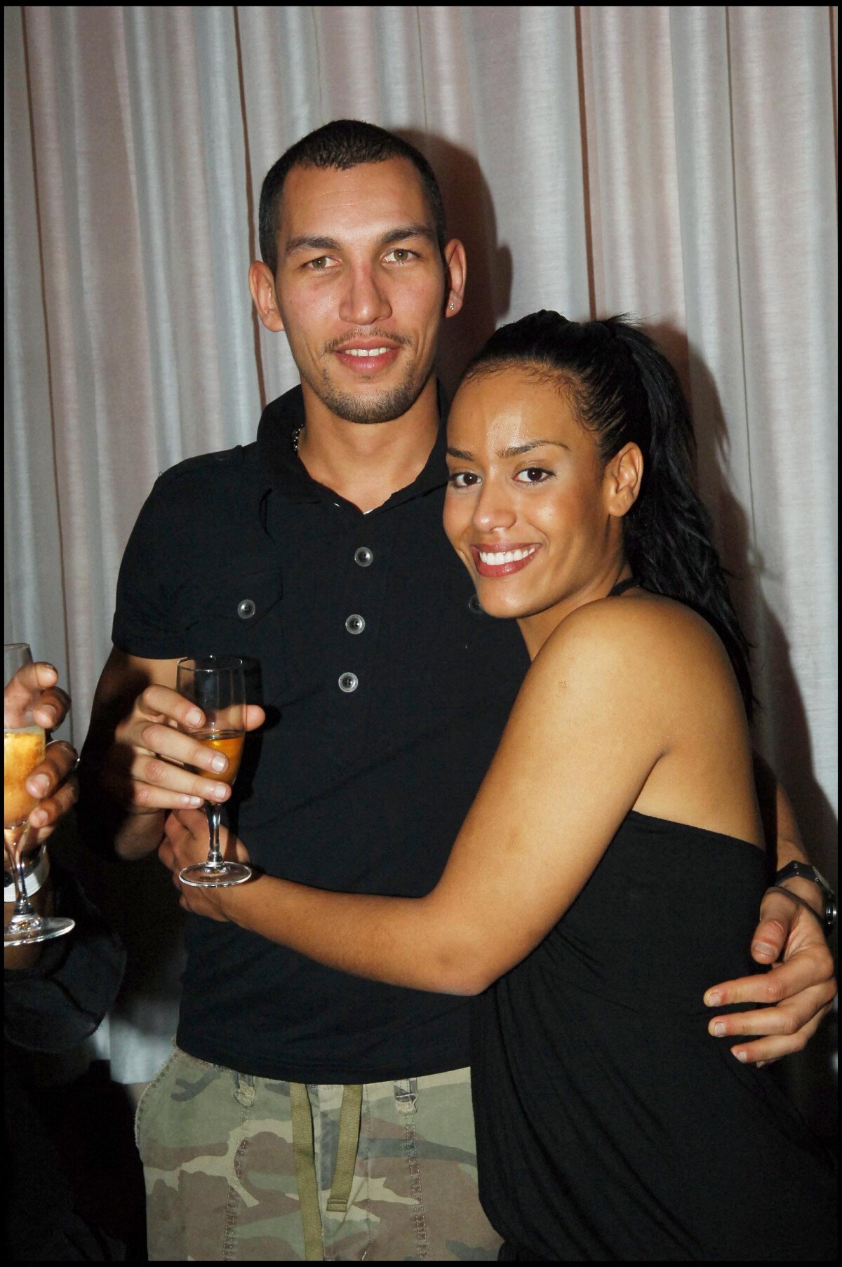 Photo : Amel Bent et Moussa Kouissi à Cannes - Archives - Purepeople