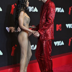 Megan Fox et Machine Gun Kelly assistent aux MTV Video Music Awards 2021. Brooklyn, New York, le 12 septembre 2021.