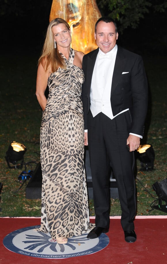 India Hicks et David Furnish lors d'une soirée de gala à Londres en 2011. 
