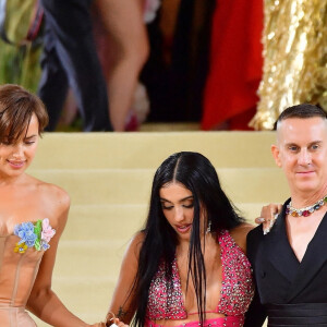 Irina Shayk, Lourdes Leon, Jeremy Scott - People à la sortie de la soirée du Met Gala (Met Ball) 2021 "Celebrating In America: A Lexicon Of Fashion" au Metropolitan Museum of Art à New York, le 13 septembre 2021. 