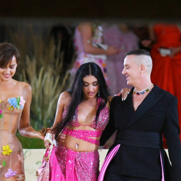 Irina Shayl et Lourdes Leon à la soirée du Met Gala (Met Ball) 2021 "Celebrating In America: A Lexicon Of Fashion" au Metropolitan Museum of Art à New York le 13 septembre 2021. 