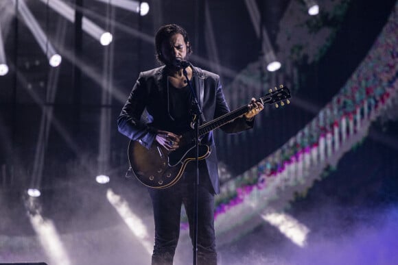 Exclusif - Maxim Nucci (Yodelice) - Concert hommage à Johnny Hallyday "Que je t'aime" à l'AccorHotels Arena Paris Bercy à Paris. Le 14 septembre 2021 © Borde-Jacovides-Moreau / Bestimage