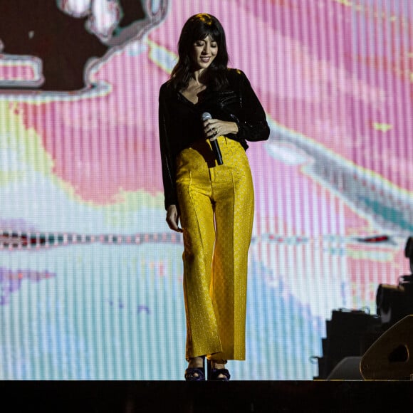 Exclusif - Nolwenn Leroy - Concert hommage à Johnny Hallyday "Que je t'aime" à l'AccorHotels Arena Paris Bercy à Paris. Le 14 septembre 2021 © Borde-Jacovides-Moreau / Bestimage