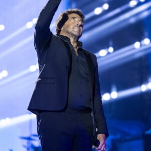 Exclusif - Patrick Bruel - Concert hommage à Johnny Hallyday "Que je t'aime" à l'AccorHotels Arena Paris Bercy à Paris. Le 14 septembre 2021 © Borde-Jacovides-Moreau / Bestimage