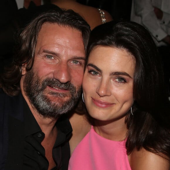 Exclusif - Frédéric Beigbeder et sa femme Lara Micheli lors de la soirée "Sandra and Co" pendant le 70 ème Festival International du film de Cannes, France, le 20 mai 2017. © Denis Guignebourg/Bestimage