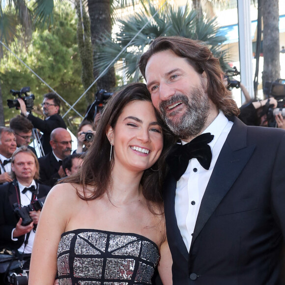 Frédéric Beigbeder et sa femme Lara Micheli - Montée des marches du film "Okja" lors du 70ème Festival International du Film de Cannes. Le 19 mai 2017. © Borde-Jacovides-Moreau / Bestimage