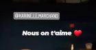 Lucile et Jérôme prennent la défense de Karine Le Marchand sur Instagram.