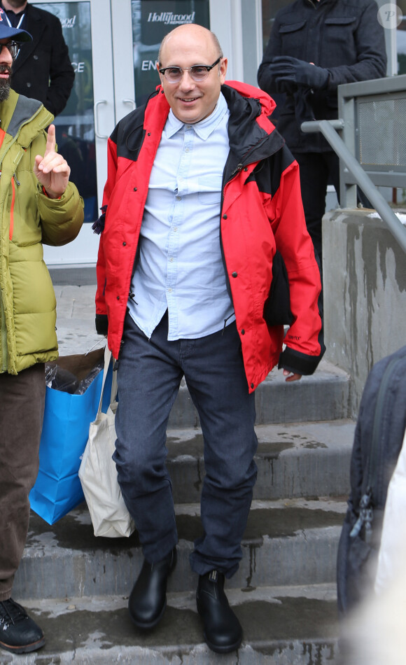 Willie Garson dans les rues de Park City lors du Festival du Film de Sundance en Utah, le 22 janvier 2017