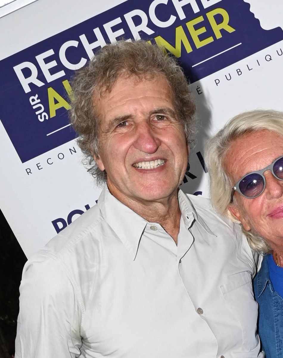 Exclusif - Gérard Leclerc et Véronique de Villèle - 5ème édition du Trophée "Ne perdez pas la boule", en faveur de la recherche sur la maladie d'Alzheimer au Boulodrome de la Boule du lac Saint James à Paris dans le cadre de la Journée mondiale de la maladie d'Alzheimer le 16 septembre 2021. © Coadic Guirec/Bestimage